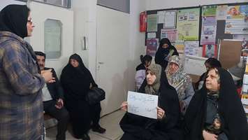 پویش ملی مبارزه با سرطان با شعار گامی نو برای سلامت جامعه در مرکز بهداشت جنوب تهران